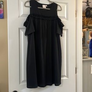 Women’s cold shoulder dress. Lightweight and lined. Worn once.